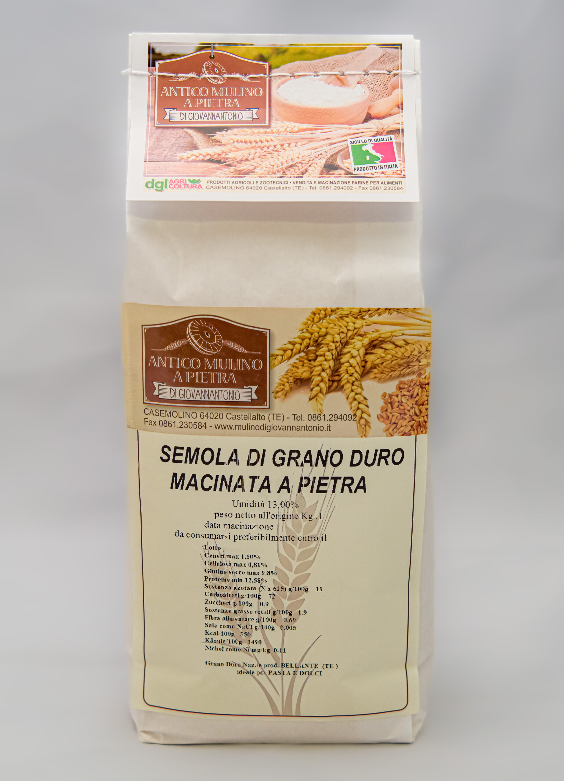 Semola di grano duro – Antico Mulino Di Giovannantonio